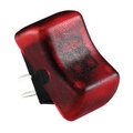 Jr Products ILLUMINATED ON/OFF ROCKER SWITCH, RED 12045